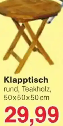 Jawoll Klapptisch Angebot