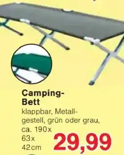 Jawoll Camping-Bett Angebot