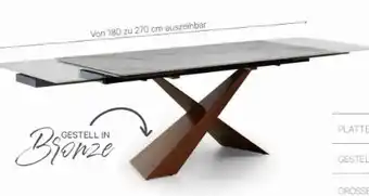 Kabs Polsterwelt Nobiletti Esstisch Redon Angebot