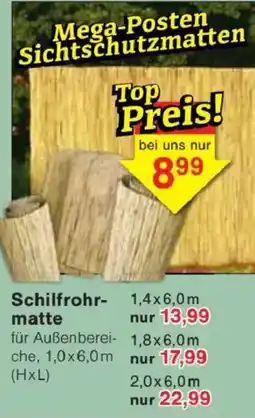 Jawoll Schilfrohrmatte Angebot
