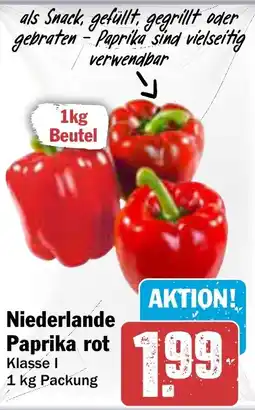 AEZ Niederlande Paprika rot Angebot