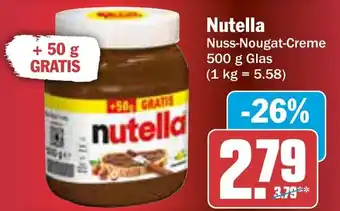 AEZ Nutella Angebot