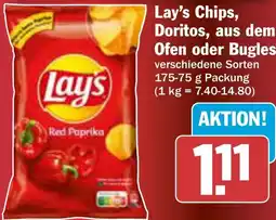 AEZ Lay's Chips, Doritos, aus dem Ofen oder Bugles Angebot
