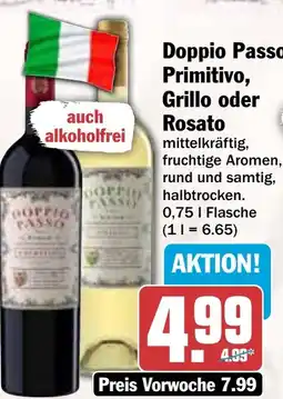 AEZ Doppio Passo Primitivo, Grillo oder Rosato Angebot