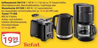 Globus Tefal Kaffeeautomat CM1218 Angebot