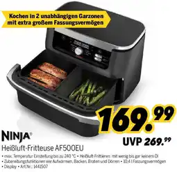 MEDIMAX NINJA Heißluft-Fritteuse AF500EU Angebot