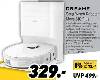 MEDIMAX DREAME Saug-Wisch-Roboter Mova S10 Plus Angebot