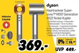 MEDIMAX dyson Haartrockner Supersonic HD07 Generation 2022 Nickel-Kupfer Angebot