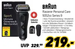 MEDIMAX BRAUN Rasierer Personal Care 9352cc Series 9 Angebot