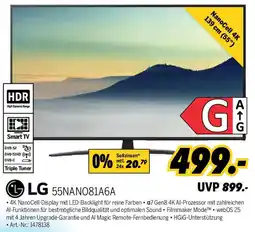 MEDIMAX LG 55NANO81A6A Angebot