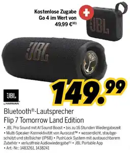 MEDIMAX JBL Bluetooth Lautsprecher Flip 7 Tomorrow Land Edition Angebot