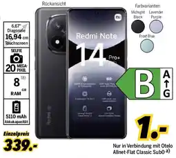 MEDIMAX Redmi Note 14 Pro+ 5G (256GB) Angebot