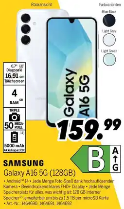 MEDIMAX SAMSUNG Galaxy A16 5G (128GB) Angebot