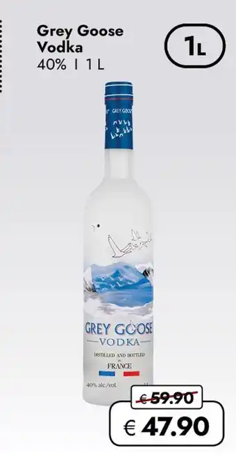 Travel Free Grey goose vodka Angebot