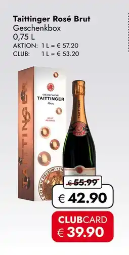 Travel Free Taittinger rosé brut Angebot