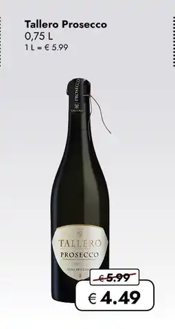 Travel Free Tallero prosecco Angebot