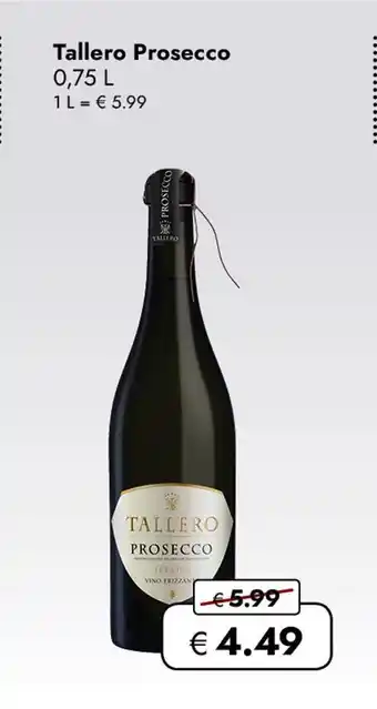 Travel Free Tallero prosecco Angebot