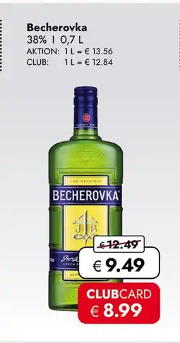 Travel Free Becherovka Angebot