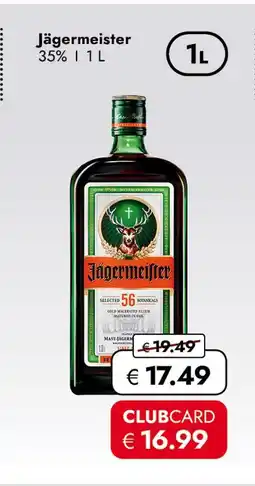 Travel Free Jägermeister kräuterlikör Angebot