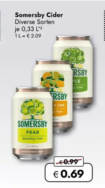 Travel Free Somersby diverse sorten Angebot