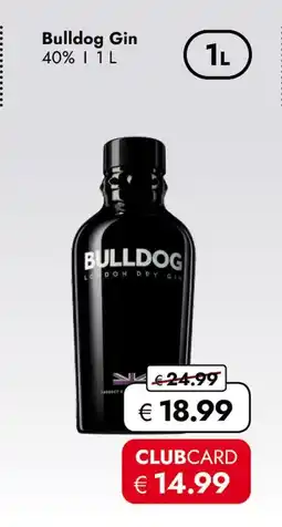 Travel Free Bulldog bulldog gin Angebot