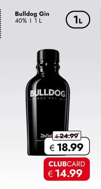 Travel Free Bulldog bulldog gin Angebot