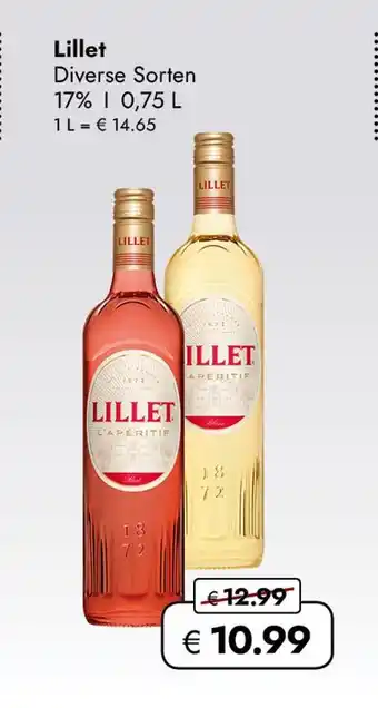 Travel Free Lillet diverse sorten Angebot