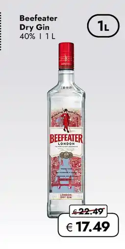 Travel Free Beefeater dry gin Angebot