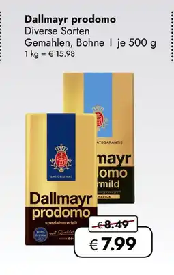 Travel Free Dallmayr prodomo Angebot
