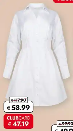 Travel Free White shirt dress Angebot