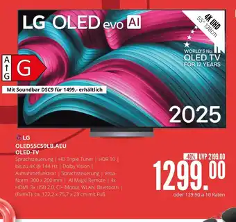 Hirsch und Ille Lg oled55c59lb.aeu oled-tv Angebot