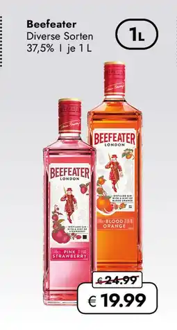 Travel Free Beefeater pink strawberry Angebot