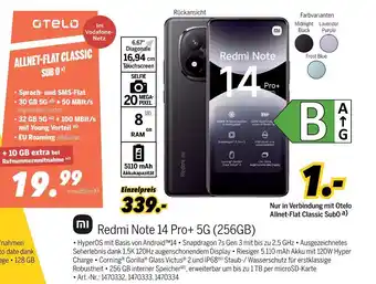 MEDIMAX Mi redmi note 14 pro+ 5g (256gb) Angebot