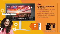 Hirsch und Ille Lg ultrafine 27up850k-w 4k monitor Angebot