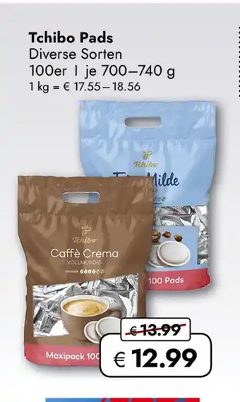Travel Free Tchibo pads Angebot