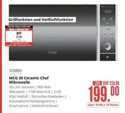 Hirsch und Ille Caso mcg 30 ceramic chef mikrowelle Angebot