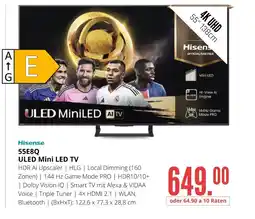 Hirsch und Ille Hisense 55e8q uled mini led tv Angebot