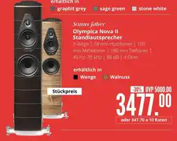 Hirsch und Ille Sonus faber olympica nova ii standlautsprecher Angebot