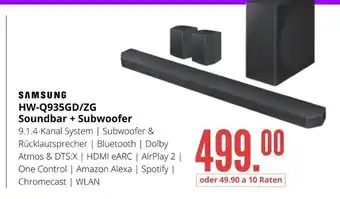 Hirsch und Ille Samsung hw-q935gd/zg soundbar + subwoofer Angebot