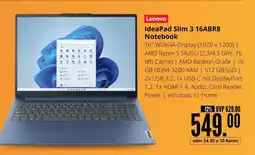 Hirsch und Ille Lenovo ideapad slim 3 16abr8 notebook Angebot