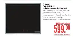 Hirsch und Ille Bosch pvq645hb1e induktionskochfeld autark Angebot