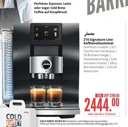 Hirsch und Ille Jura z10 signature line kaffeevollautomat Angebot