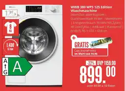 Hirsch und Ille Miele wwb 380 wps 125 edition waschmaschine Angebot