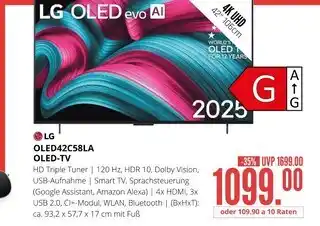 Hirsch und Ille Lg oled42c58la oled-tv Angebot