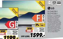 MEDIMAX Lg oled48c58la oder oled55c58la Angebot