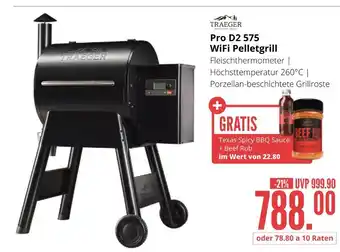 Hirsch und Ille Traeger pro d2 575 wifi pelletgrill Angebot