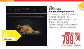 Hirsch und Ille Aeg ex51spv2b einbau-dampfbackofen Angebot