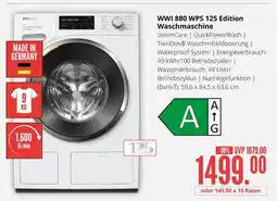 Hirsch und Ille Miele wwi 880 wps 125 edition waschmaschine Angebot