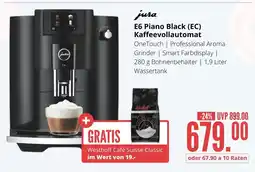 Hirsch und Ille Jura e6 piano black (ec) kaffeevollautomat Angebot