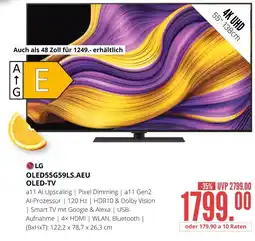 Hirsch und Ille Lg oled55g59ls.aeu oled-tv Angebot